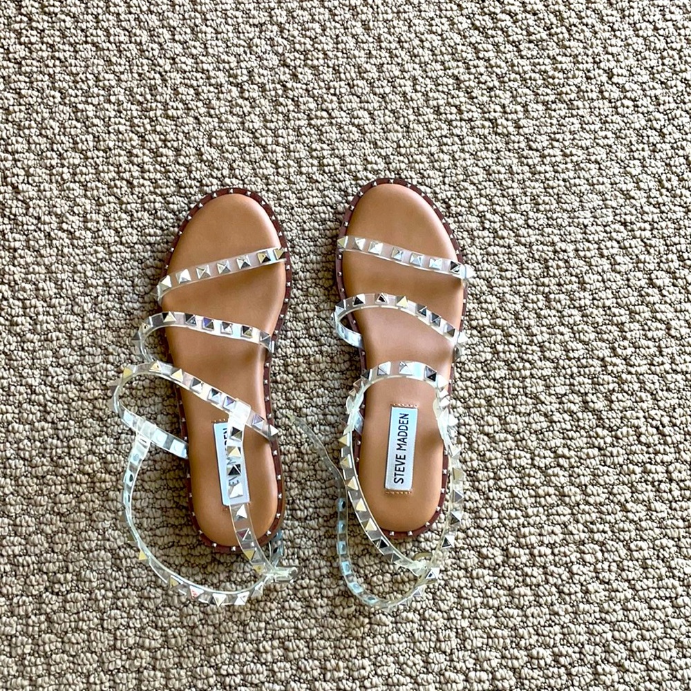 Steve Madden Travel Sandal Clear